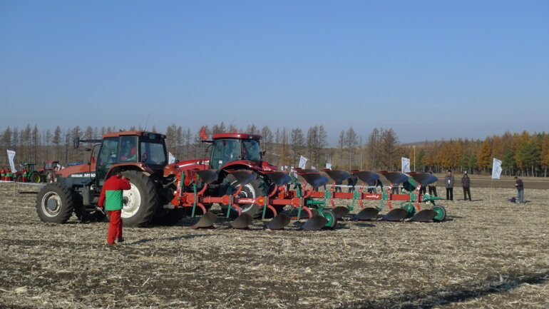 Kverneland China Field 2011, Jiusan, Heilongjiang, China